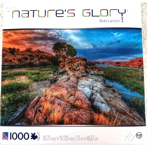 Nature's Glory 1000 Piece Jigsaw Puzzle Bob Larson by TCG - Picture 1 of 3